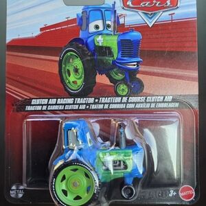 Disney Blue & Green Clutch Aid Racing Tractor